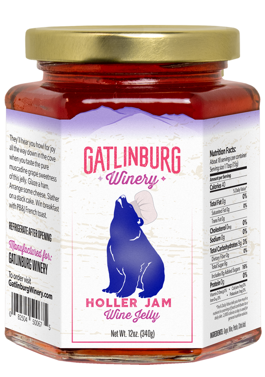 Holler Jam Wine Jelly
