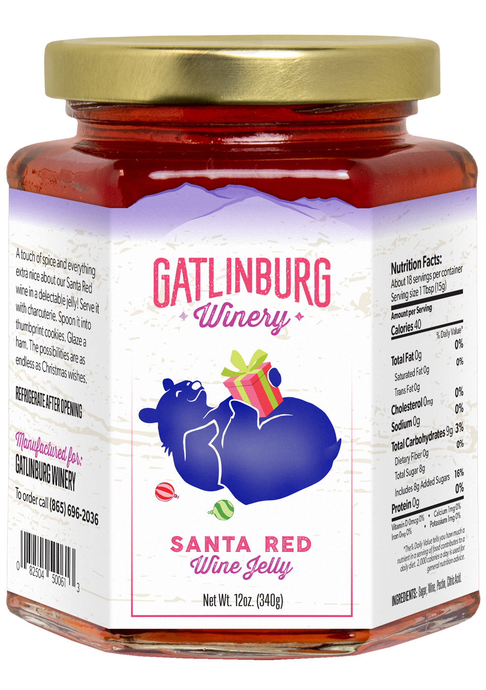 Santa Red Jelly